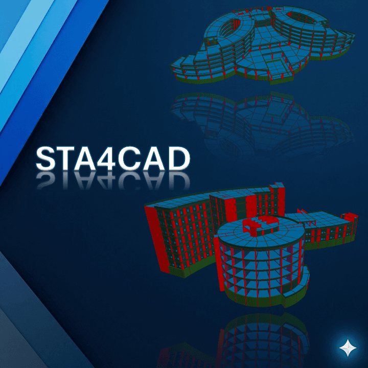 STA4CAD ile Betonarme Yapı Analizi ve Proje Eğitimi